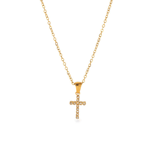 Celia Cross Necklace