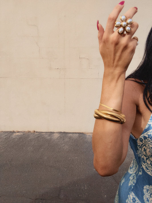 Côte d’Azur Petal Ring