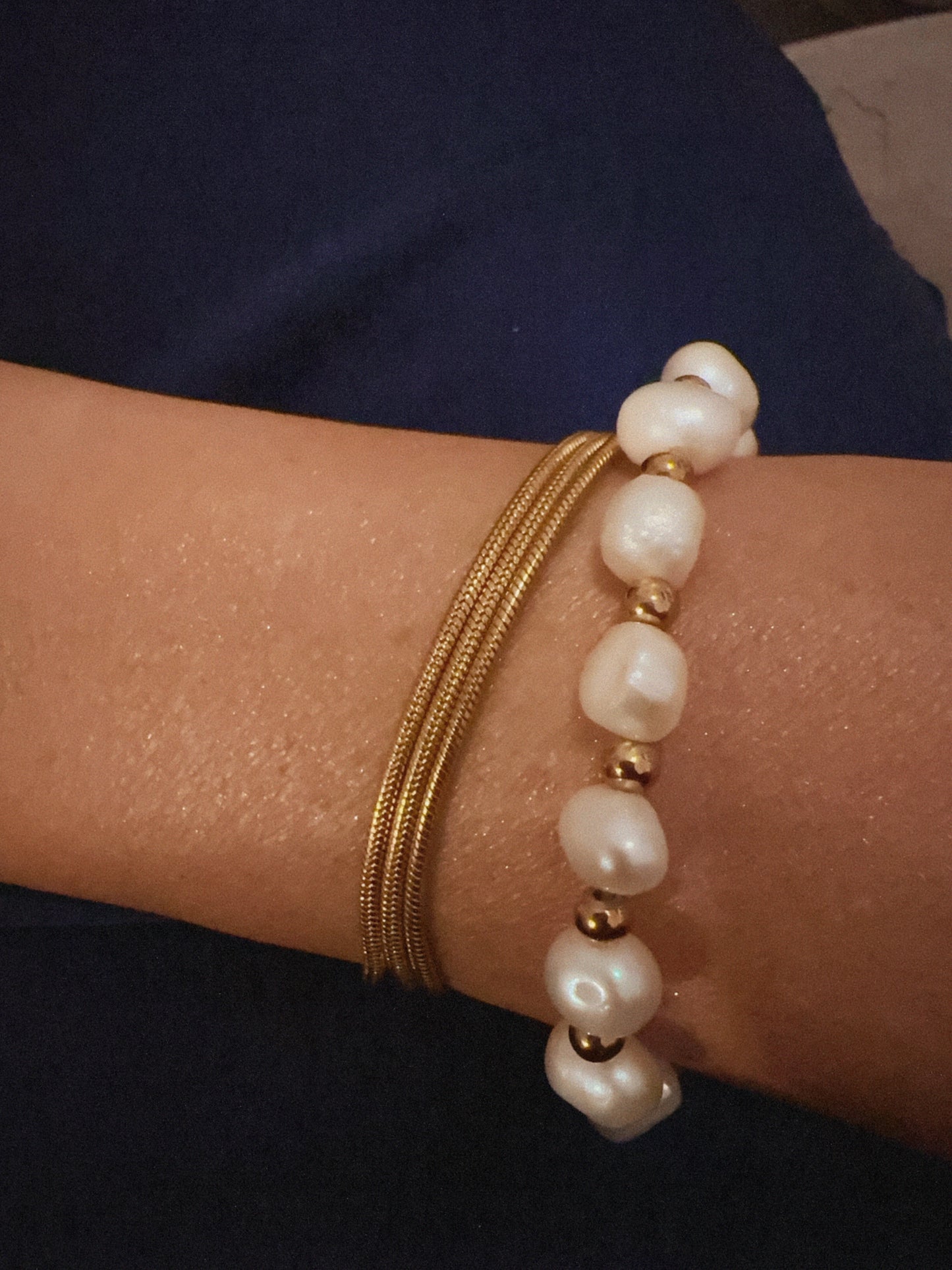 Layered Glow Bracelet