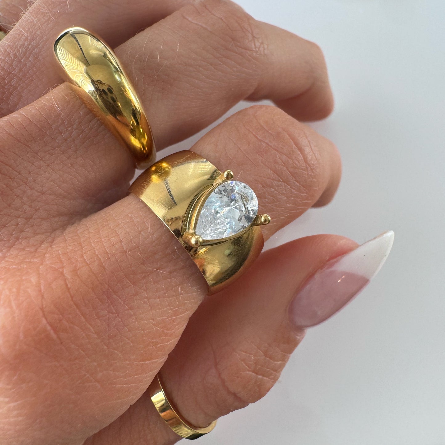 Gold Dome Ring