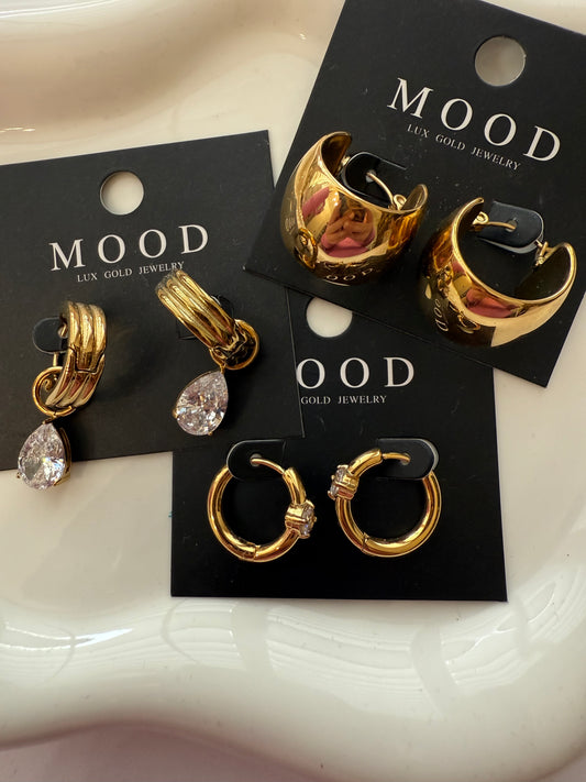 The Staples Earring Set