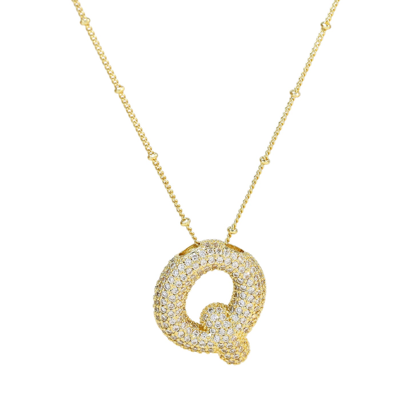 Glossy Girl Initial Necklace