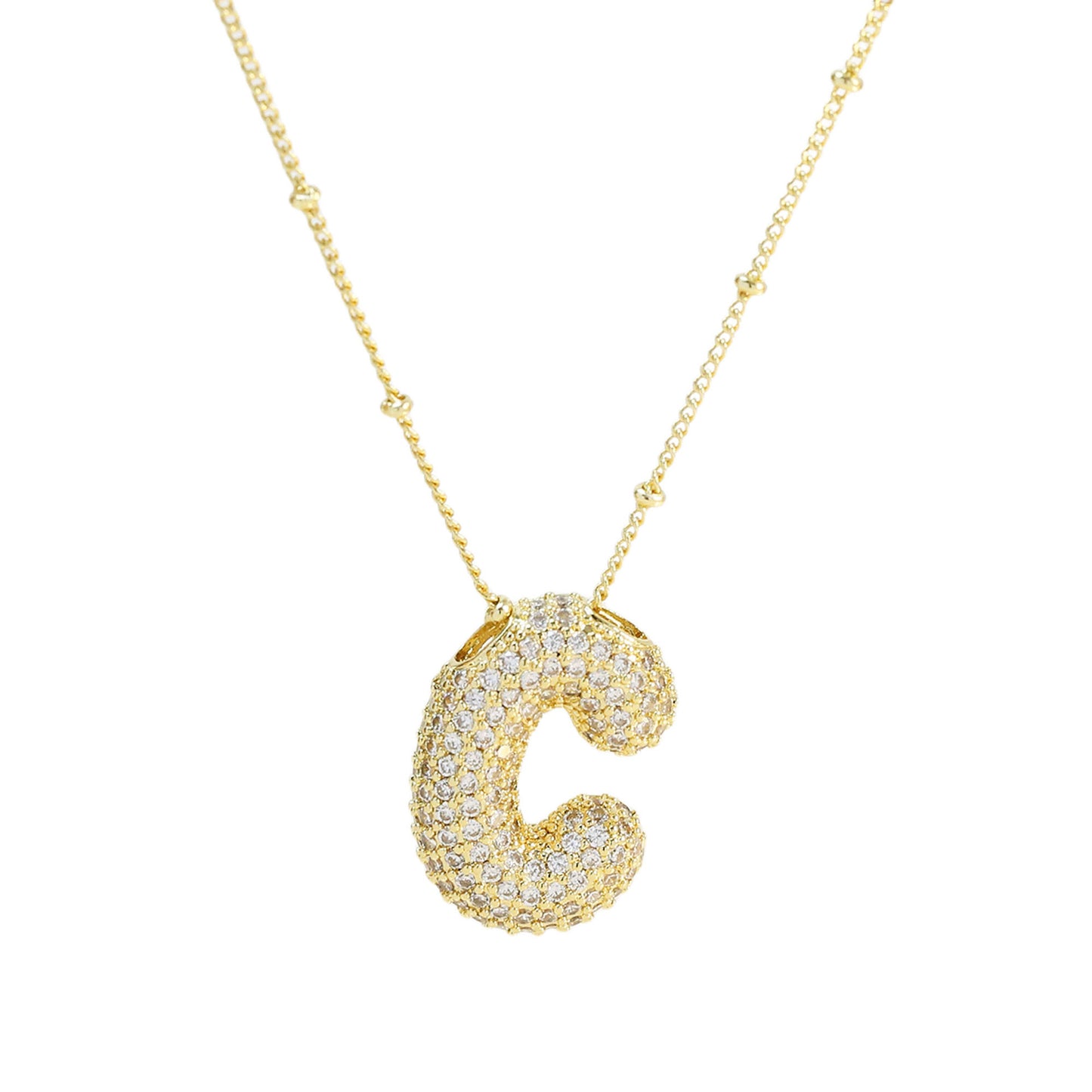 Glossy Girl Initial Necklace