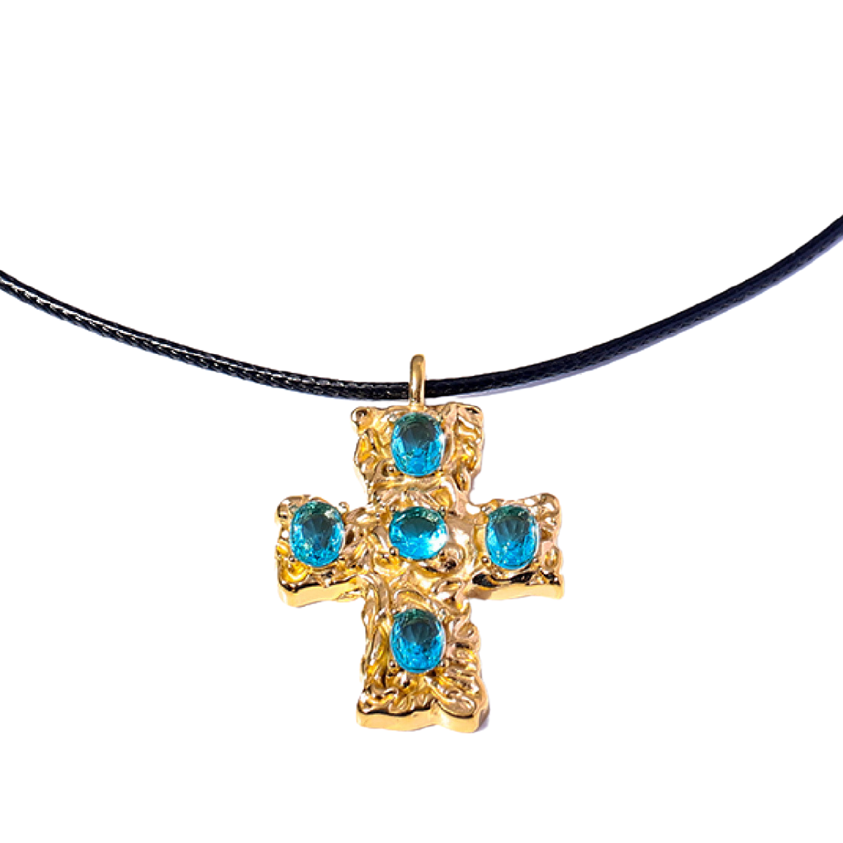 Elizabeth Cross Necklace