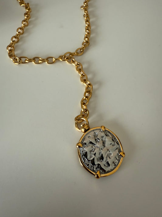 Goldie Chain Drop Necklace