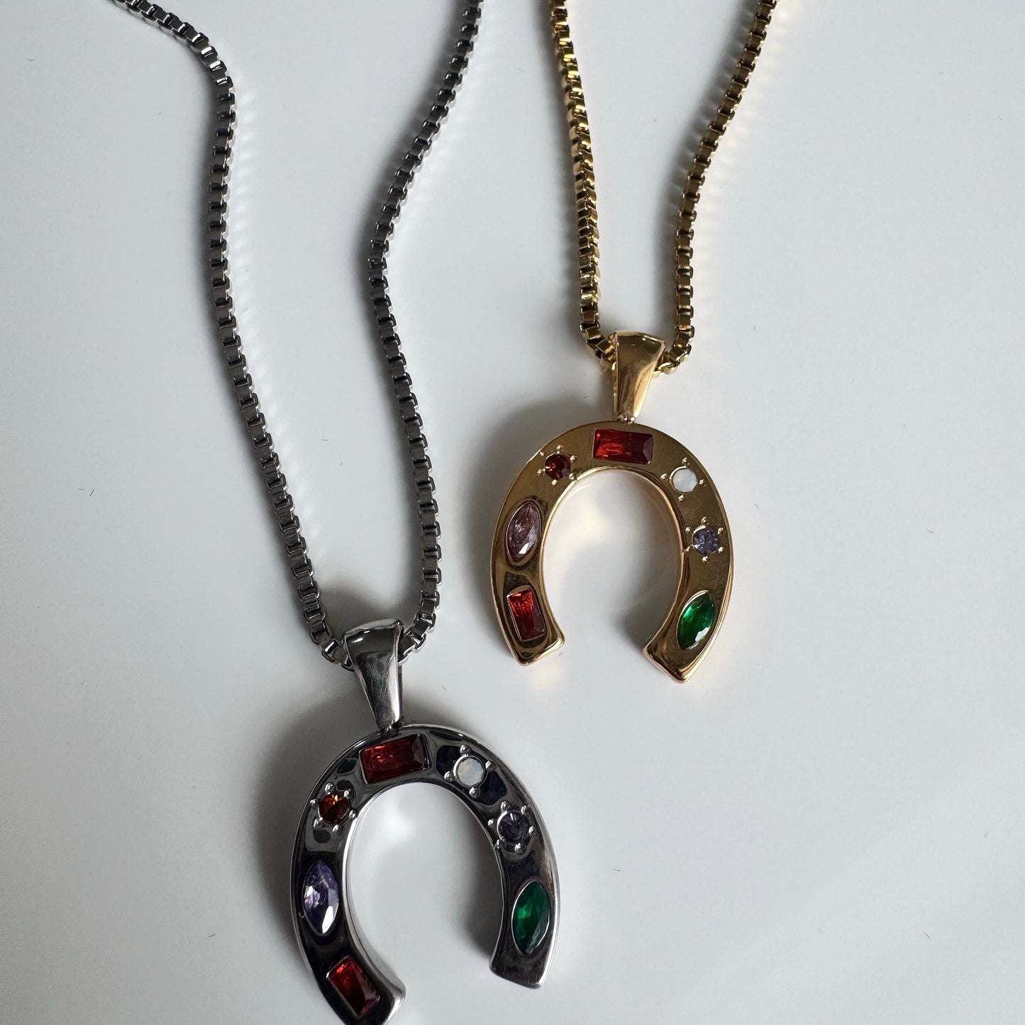 Lucky You Horse Shoe Necklace