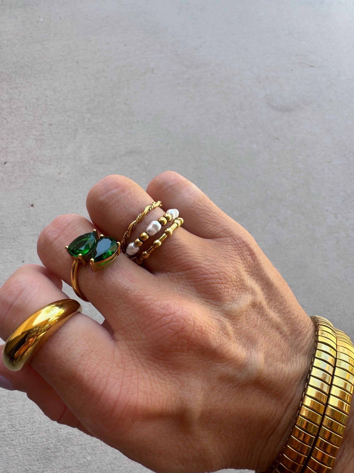 Vintage Twist Stacking Ring