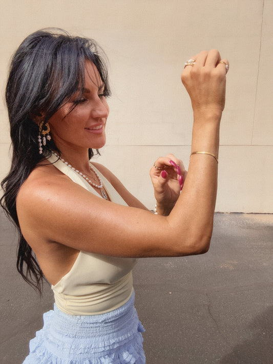 Monaco Sunset Pearl Earrings