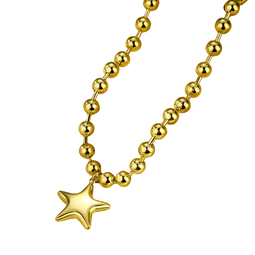 Starlight Beaded Necklace (4th of July Collection)