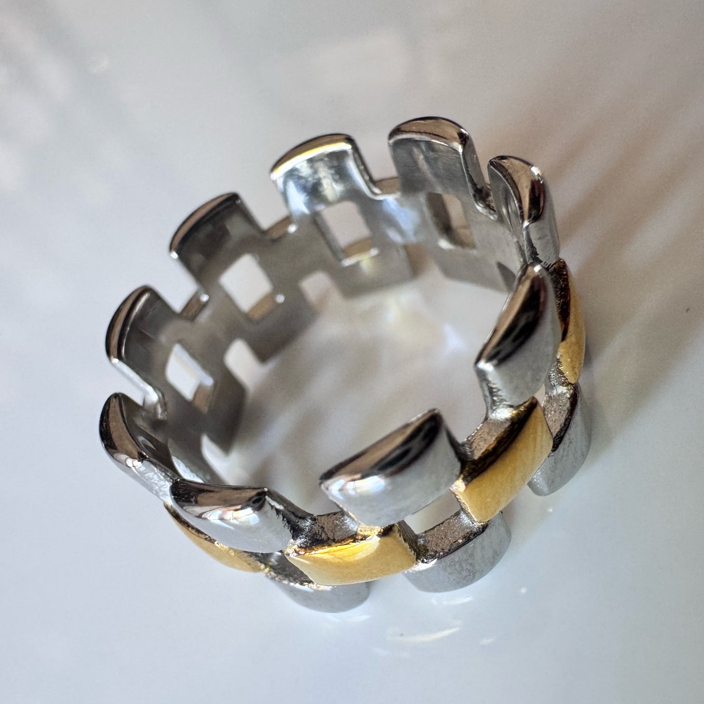 Rolex Two Toned Ring