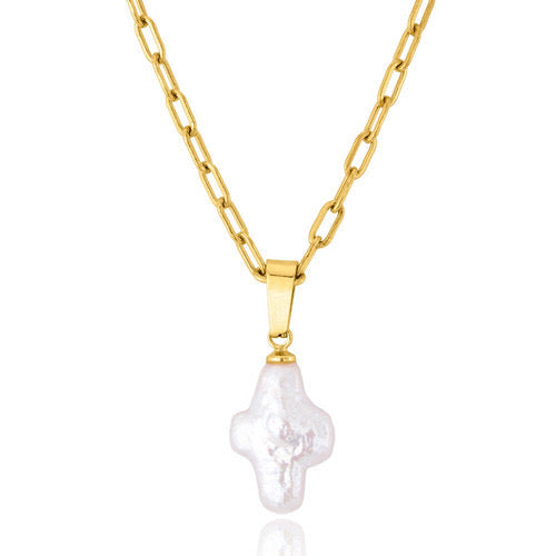 Coastal Cross Necklace