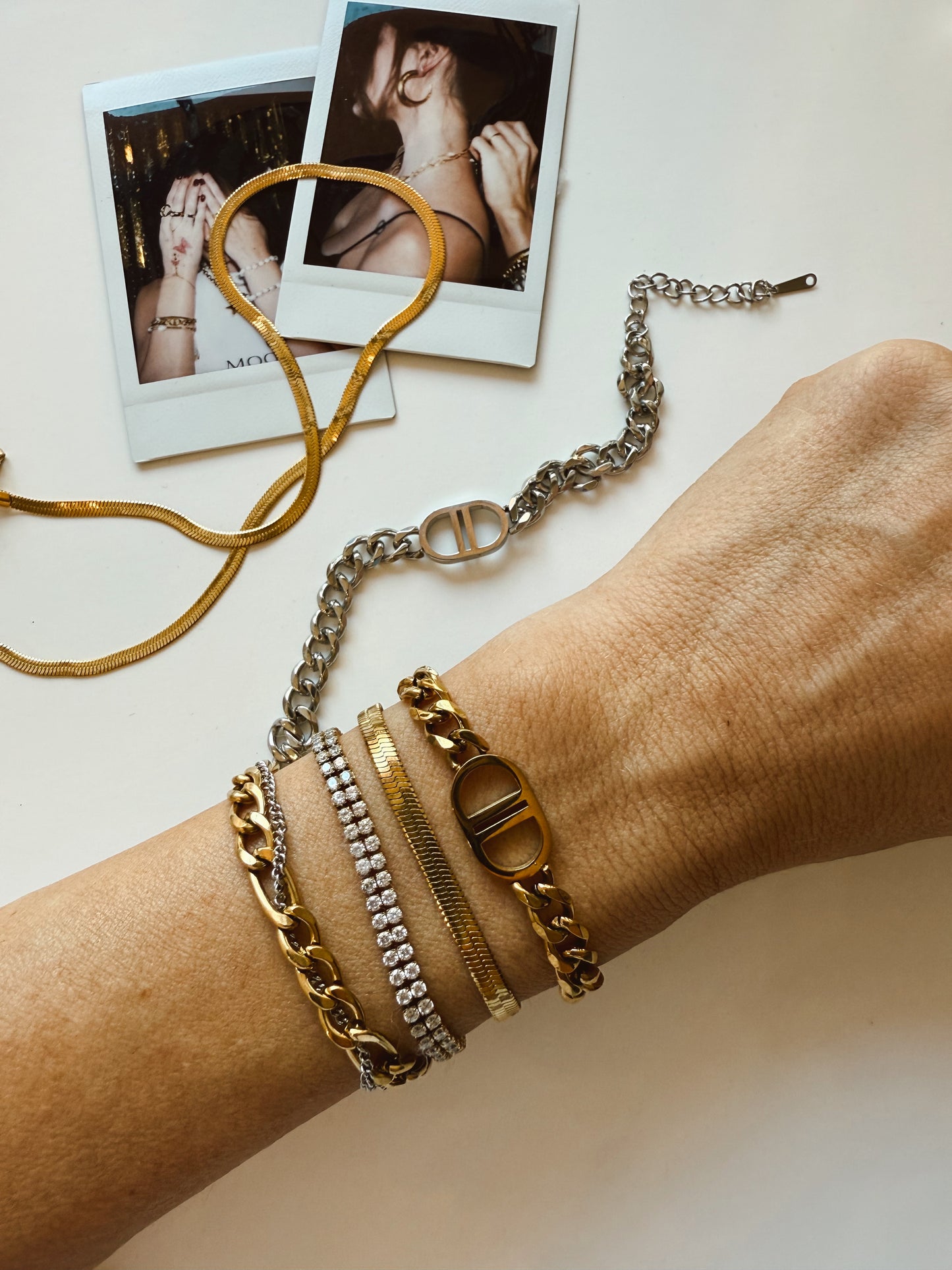Edgy Cuban Chain Bracelet