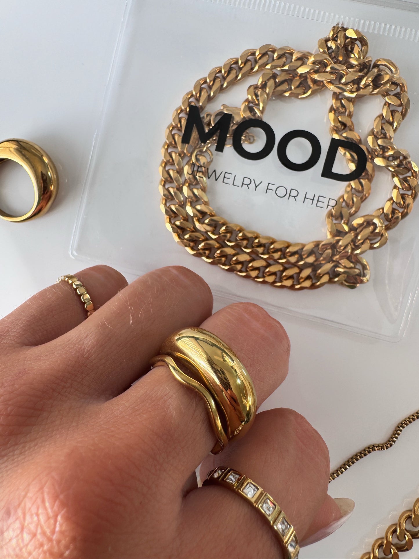 Gold Dome Ring