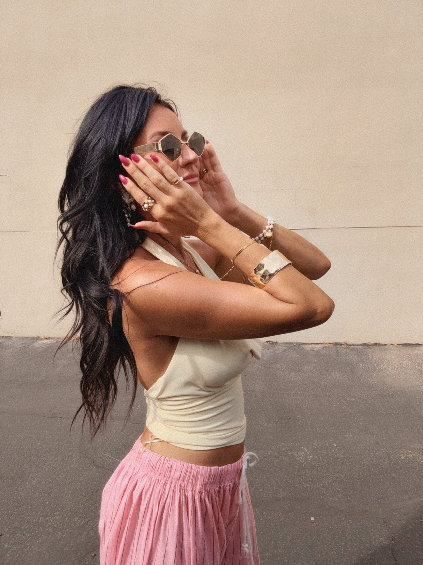 Santorini Gold Cuff