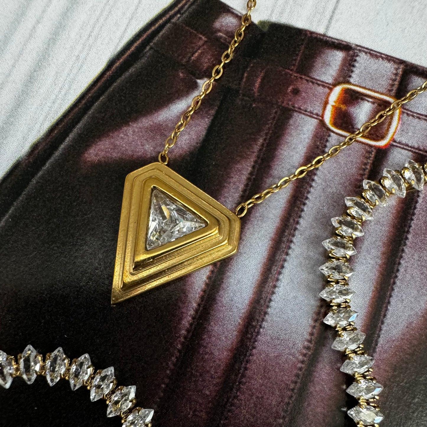 Prada Diamond Neckace