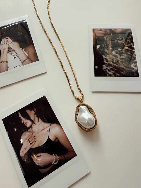 18k SunKissed Pearl Necklace