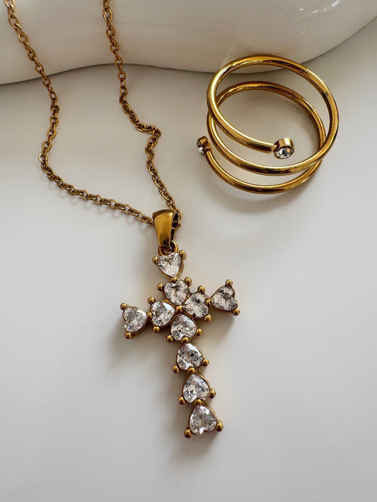 Pretty Cross Necklace