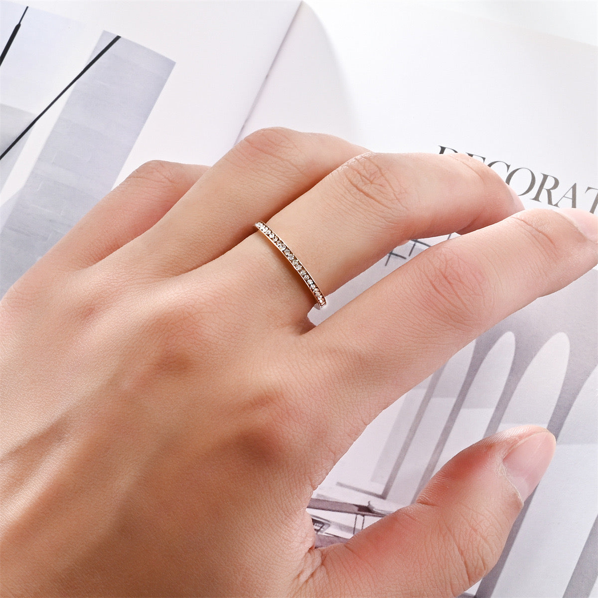 Diamond Stacker Ring