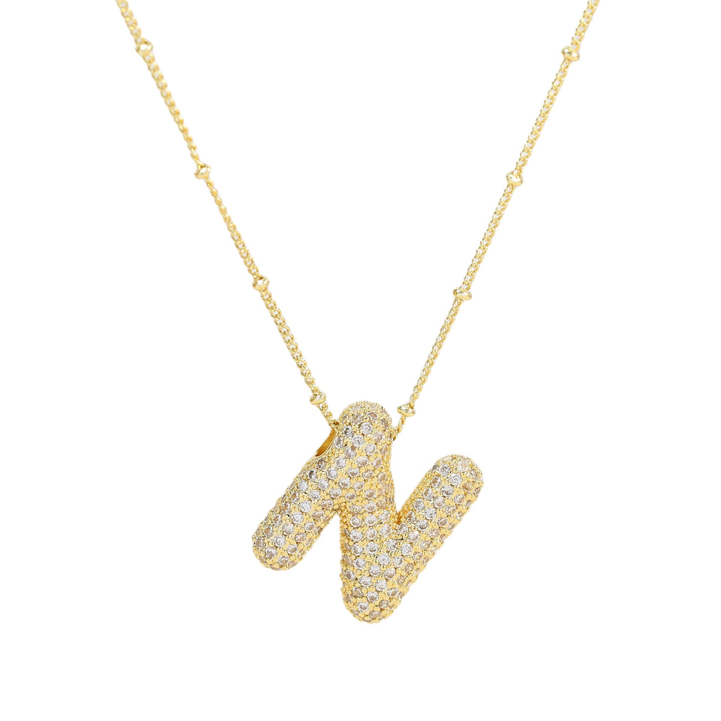 Glossy Girl Initial Necklace
