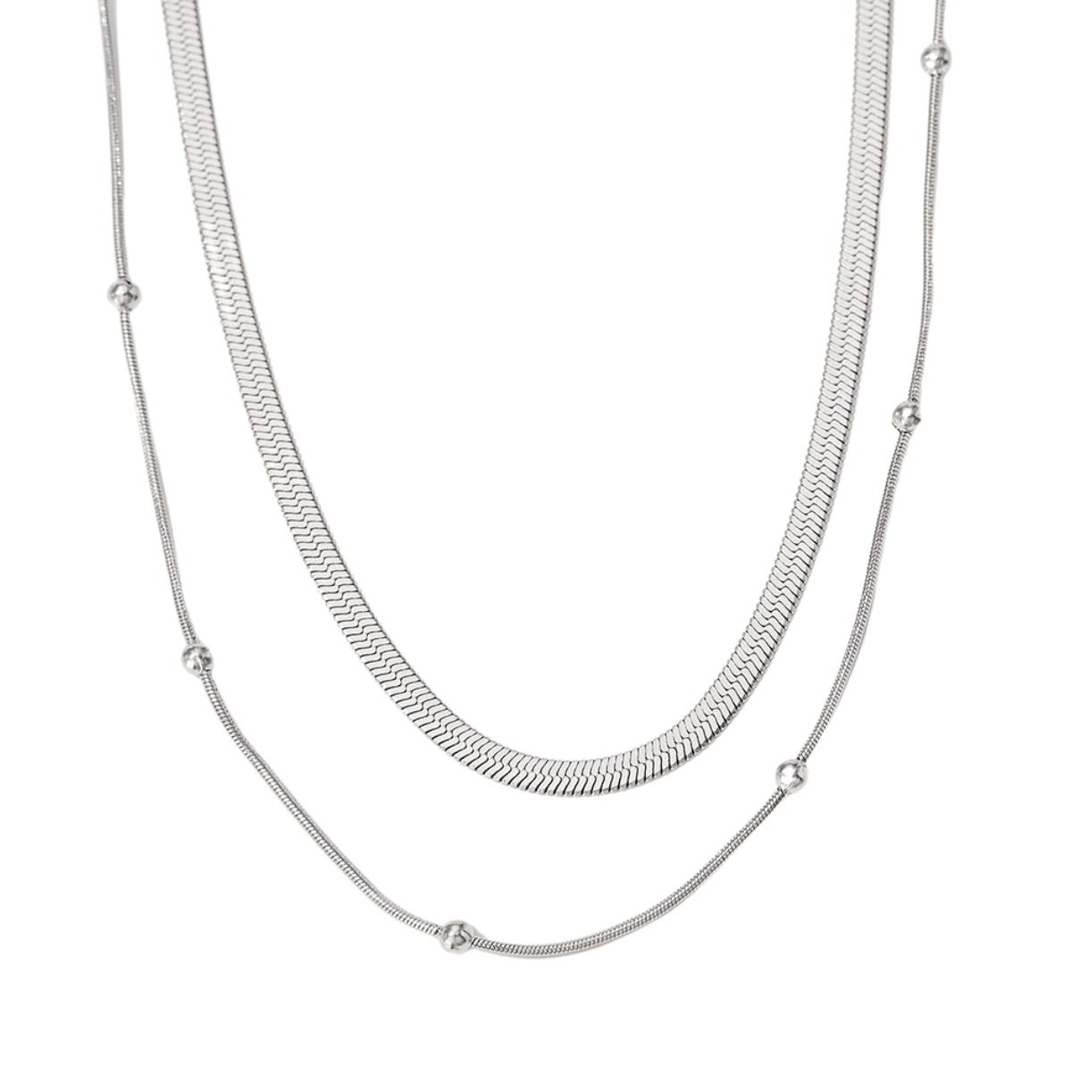 Agnes Gold Pre-Stacked Necklace