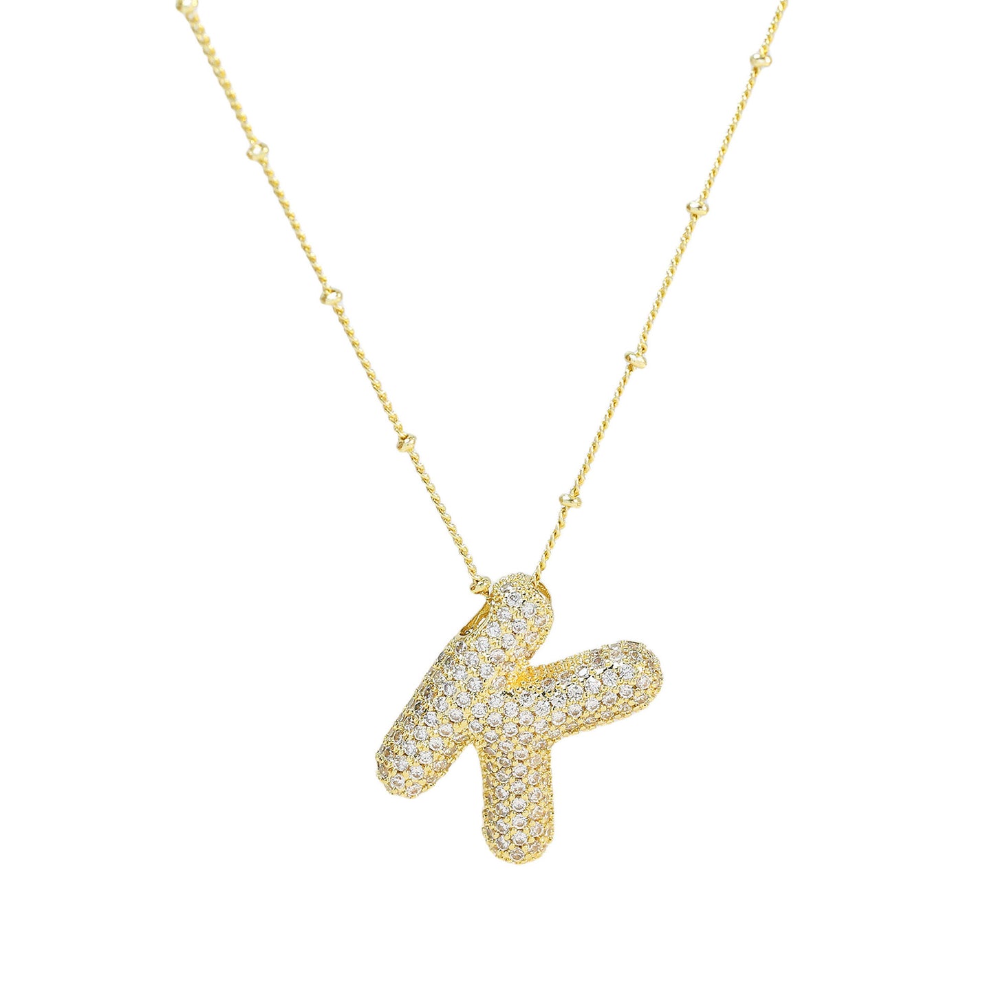 Glossy Girl Initial Necklace