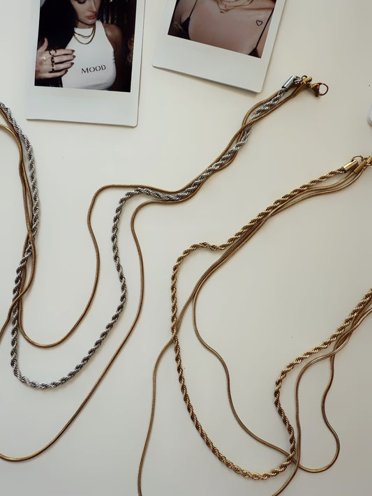 Layered Gold Pre-Stack Set