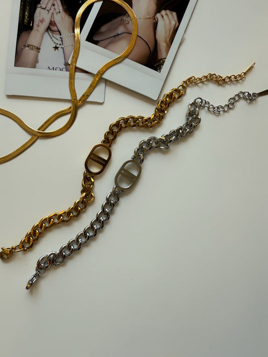 Edgy Cuban Chain Bracelet