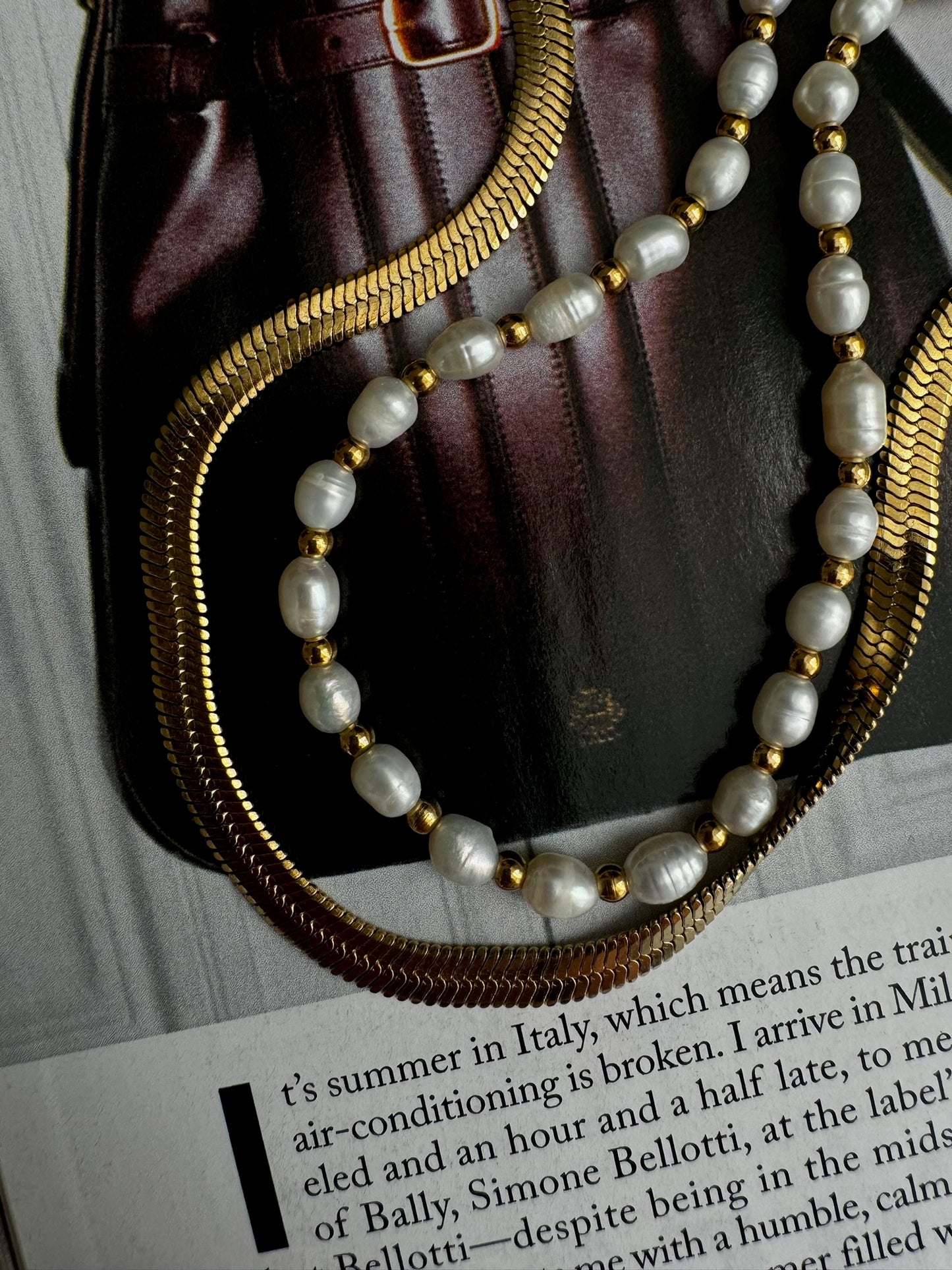 Sailor Pearls Necklace