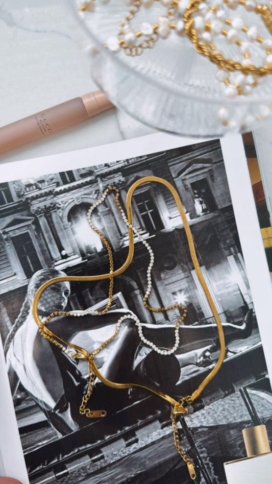 New Mini Tennis Necklace