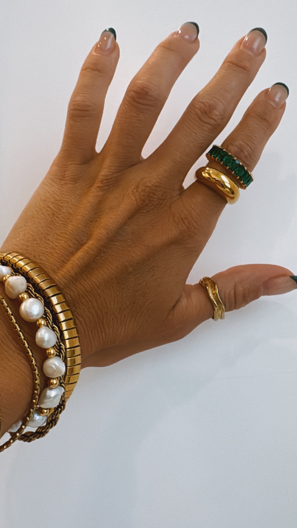 Gold Dome Ring