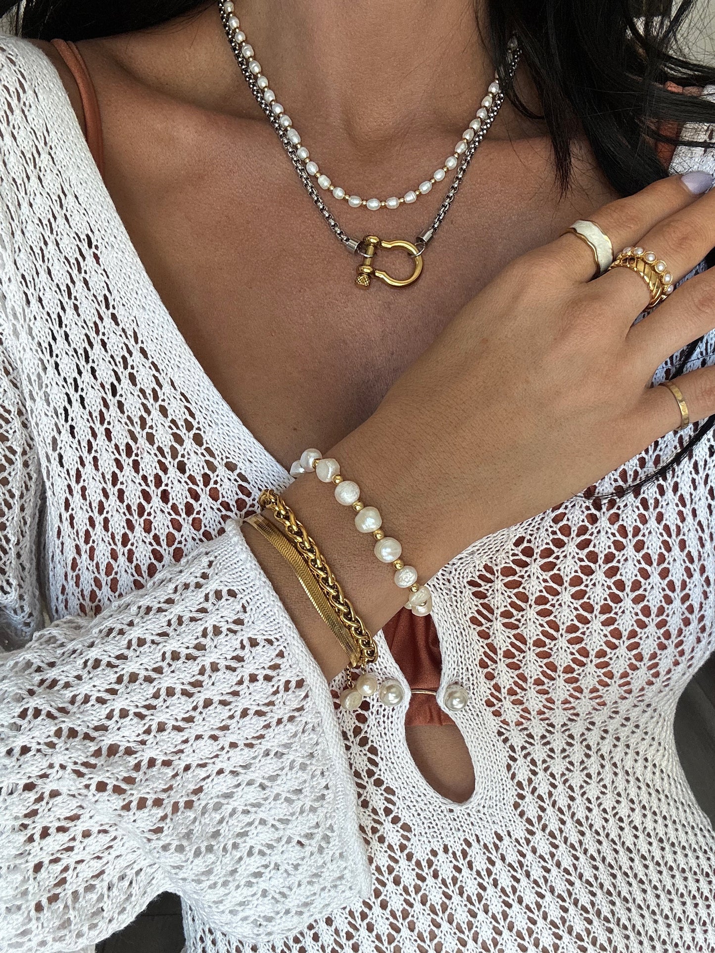 Pippa Mixed Metals Necklace