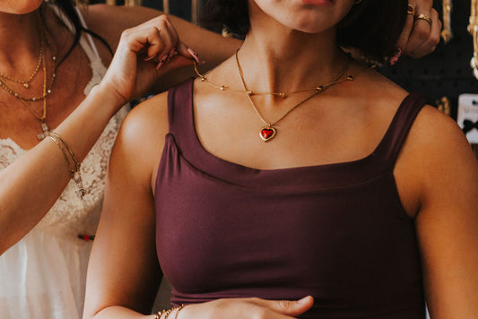 Mabel Heart Necklace