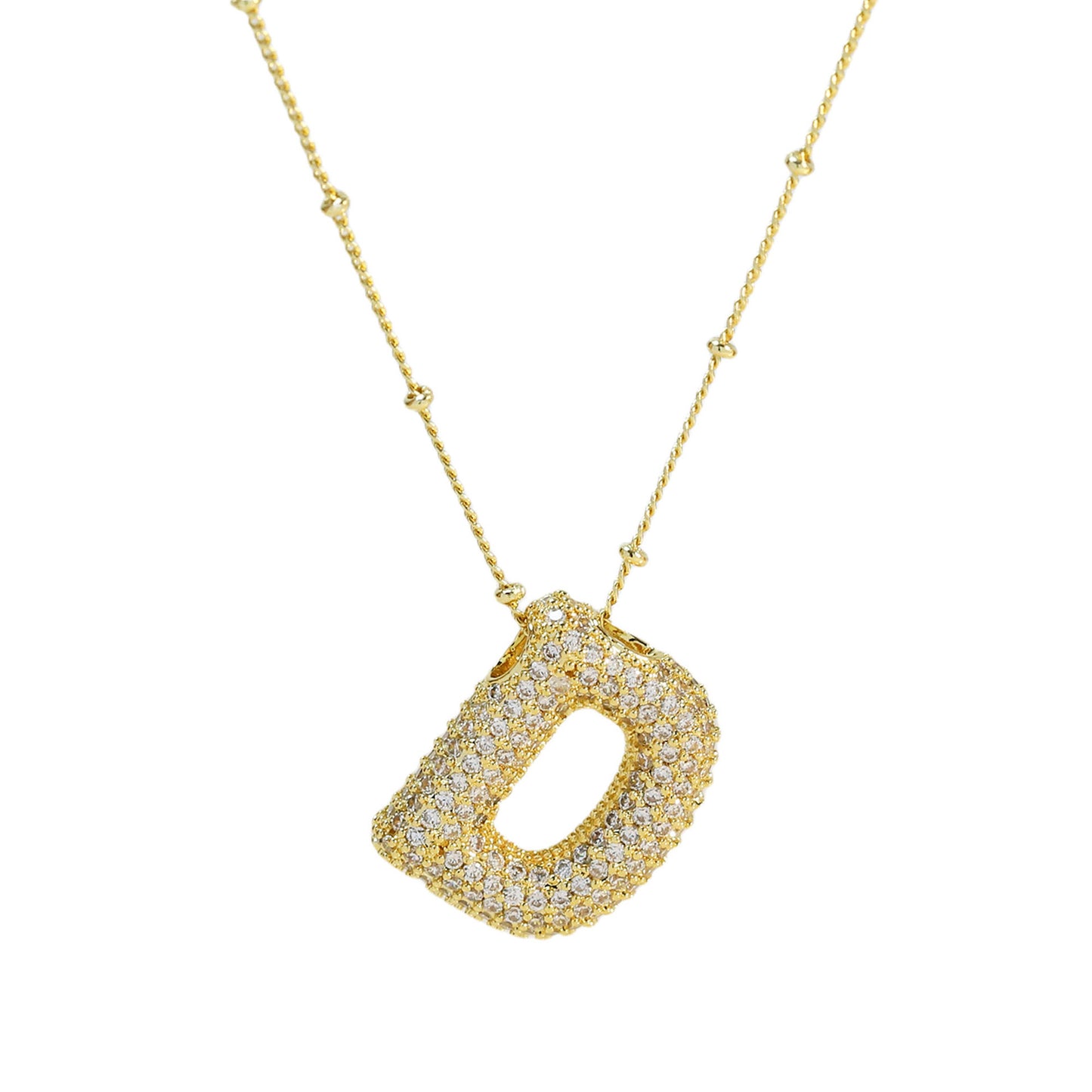 Glossy Girl Initial Necklace