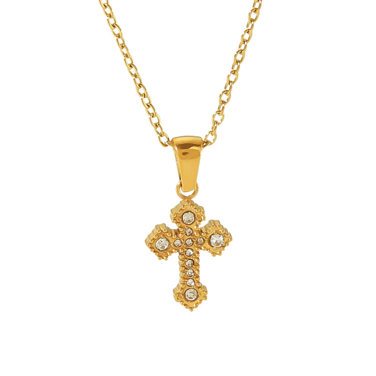 Roma Cross Necklace