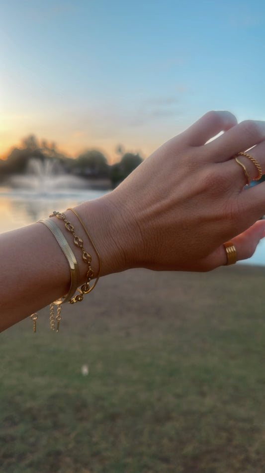 Sleek Snake Bracelet