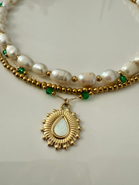 Golden Hour Necklace Set