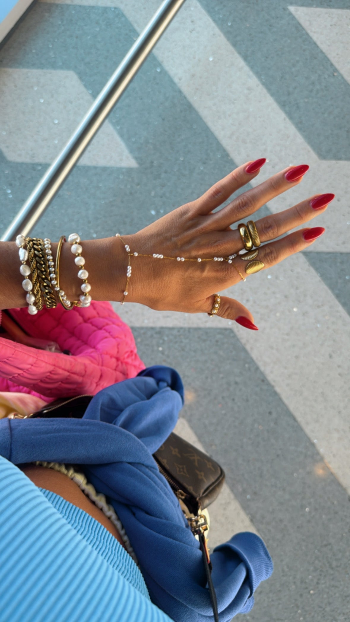 Saltwater Lace Hand Chain