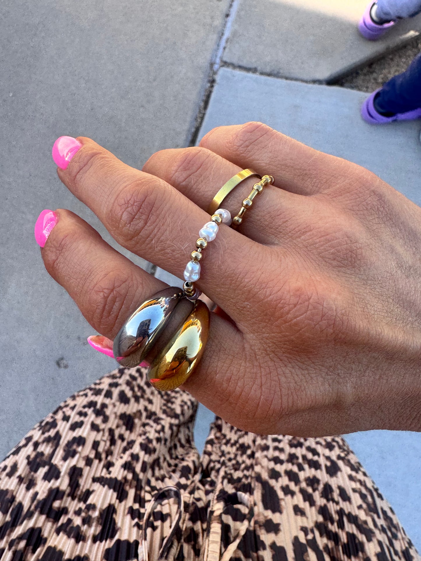 Double Dome Statement Ring