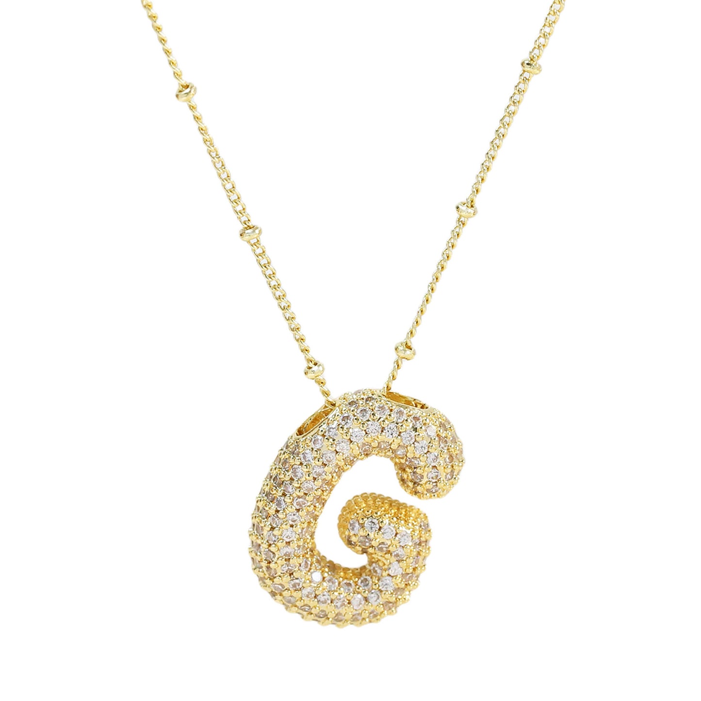 Glossy Girl Initial Necklace