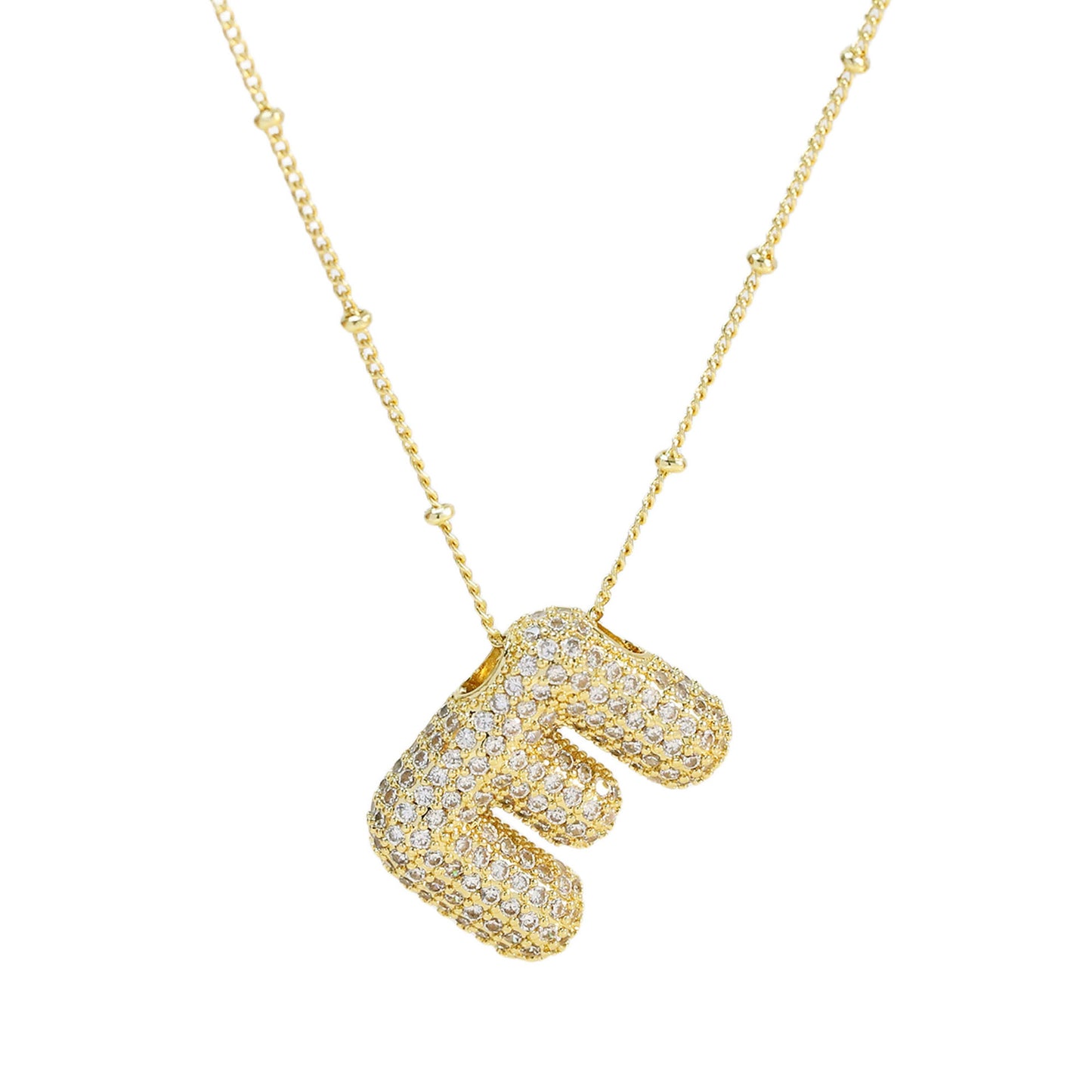 Glossy Girl Initial Necklace