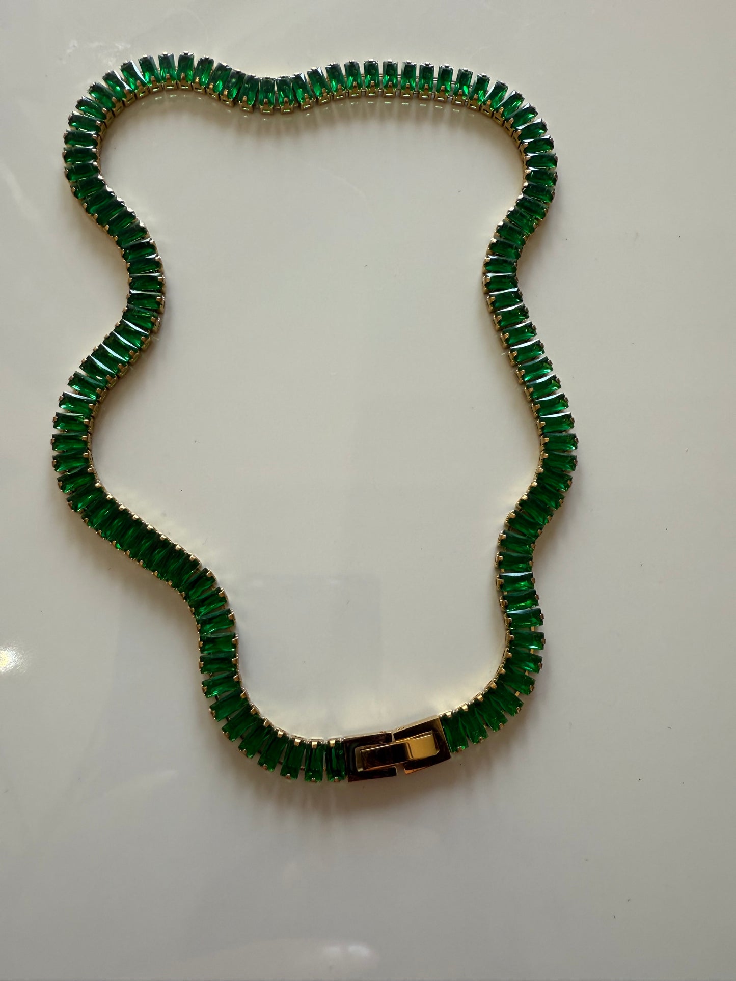 Emerald Tennis Choker