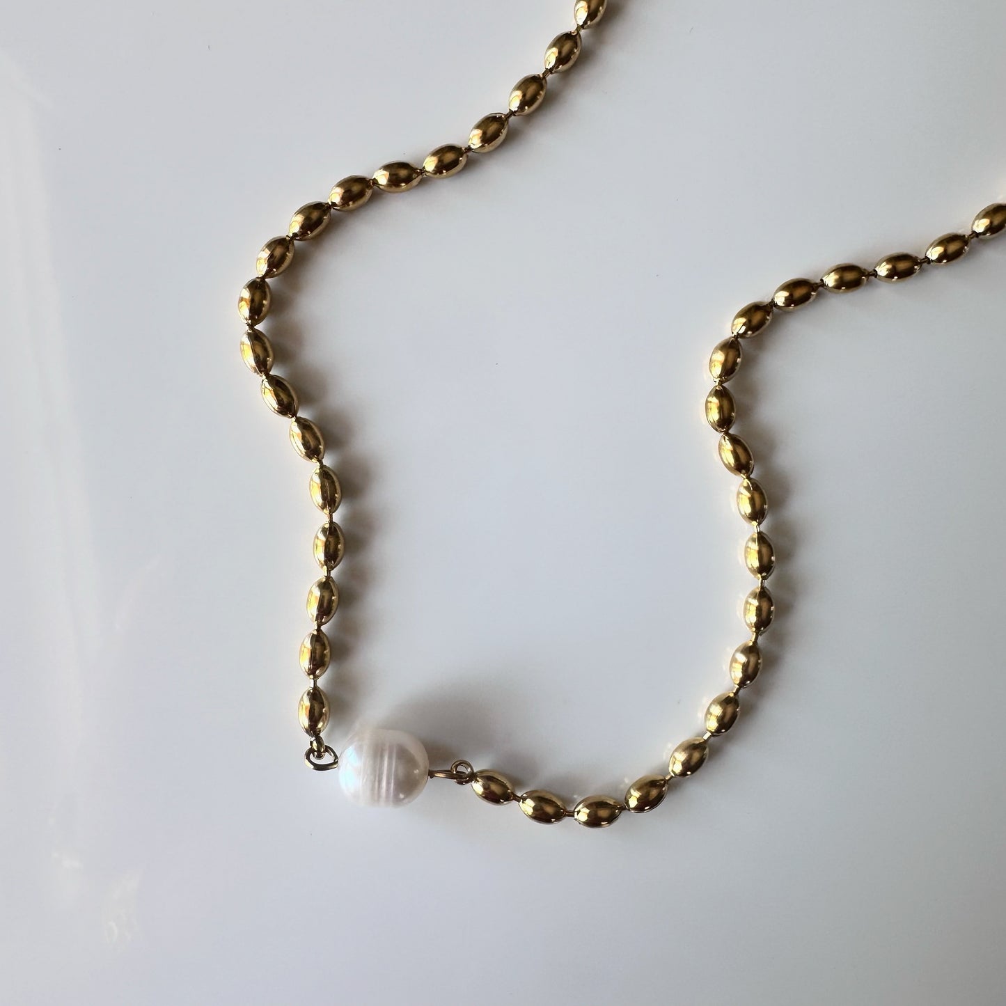 Ocea Pearl Beaded Necklace