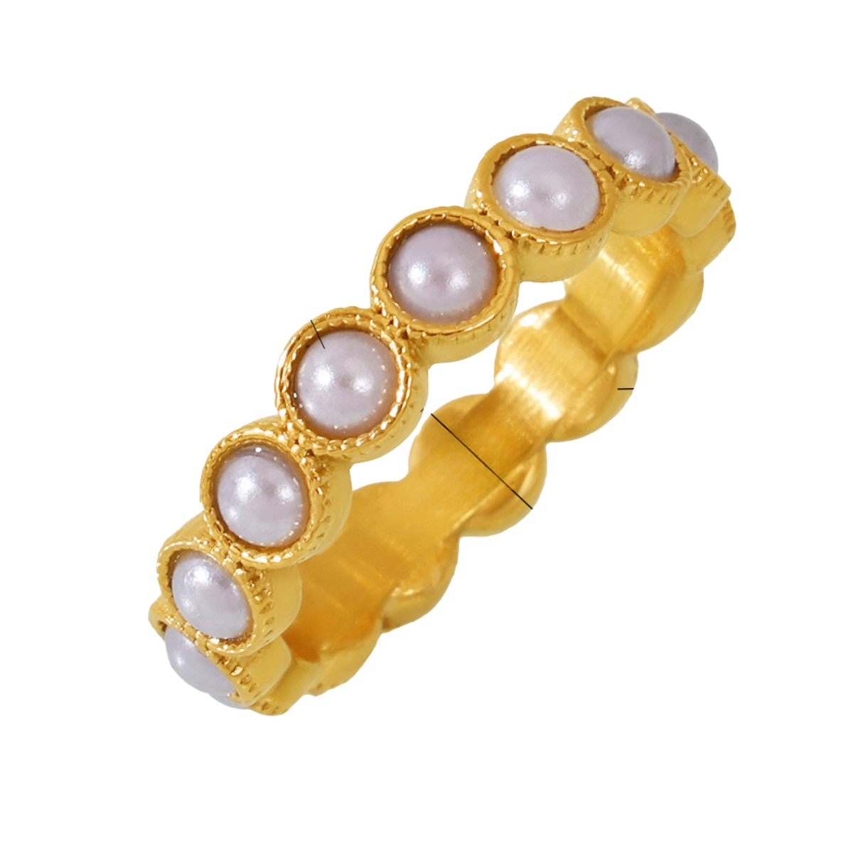 Rome Pearl Ring