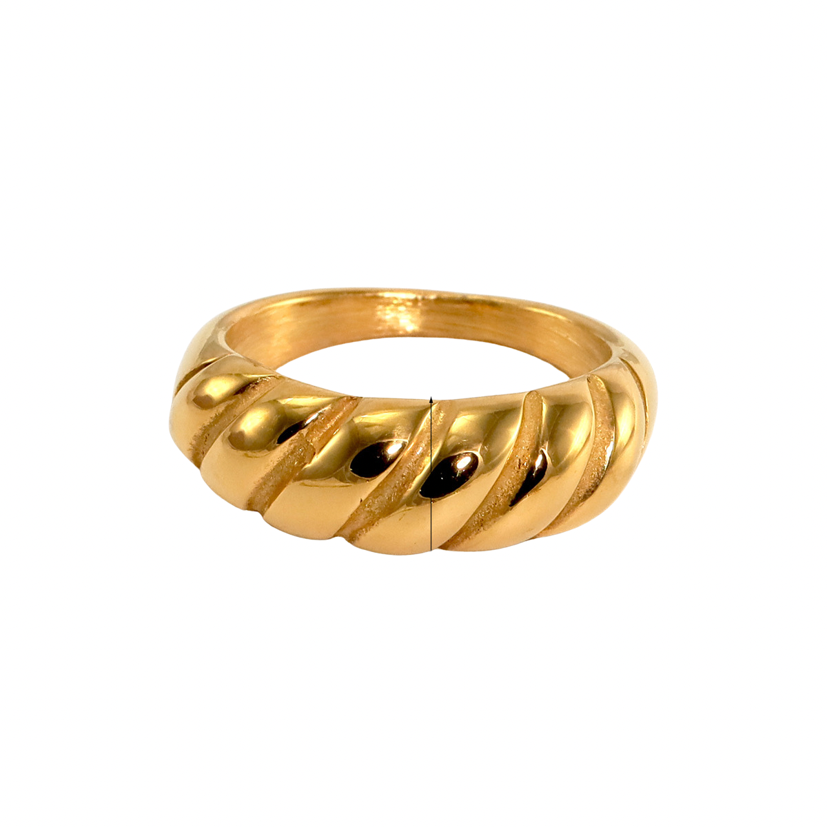 French Twist Ring
