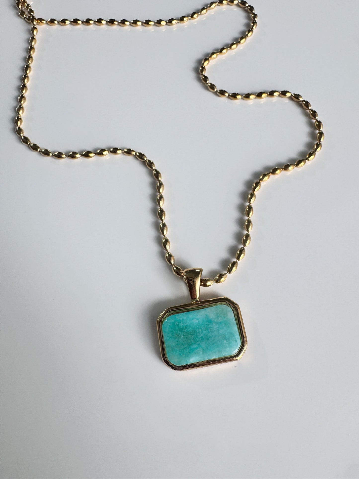 Turqs + Caicos Stone Necklace