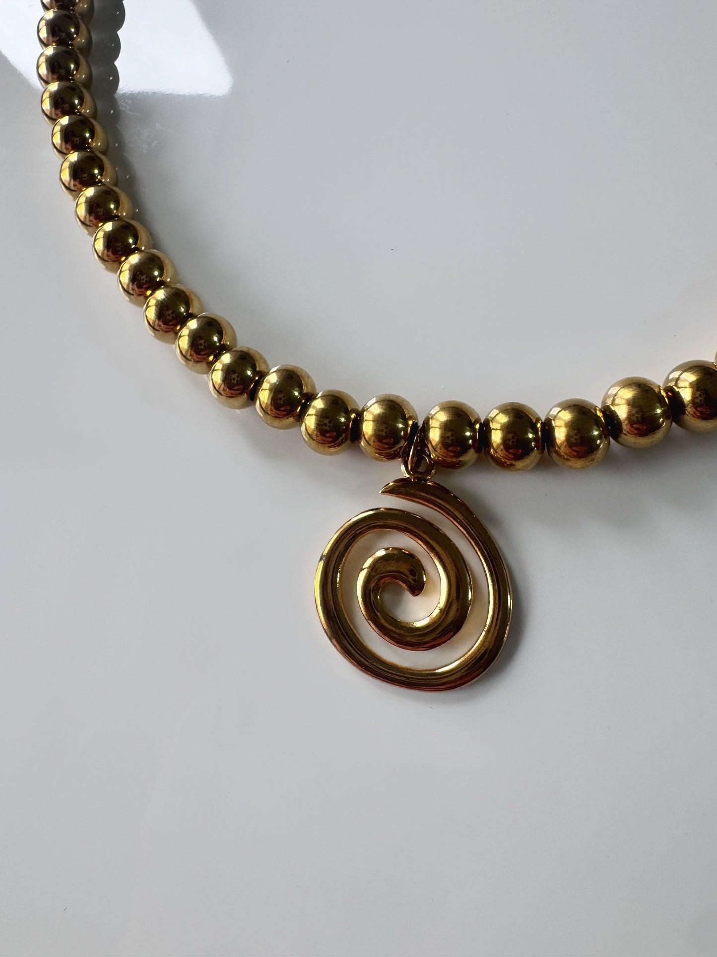 Let’s Spiral Necklace