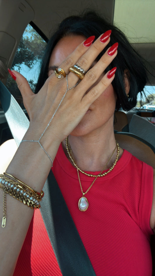 Starlight Hand Chain Bracelet