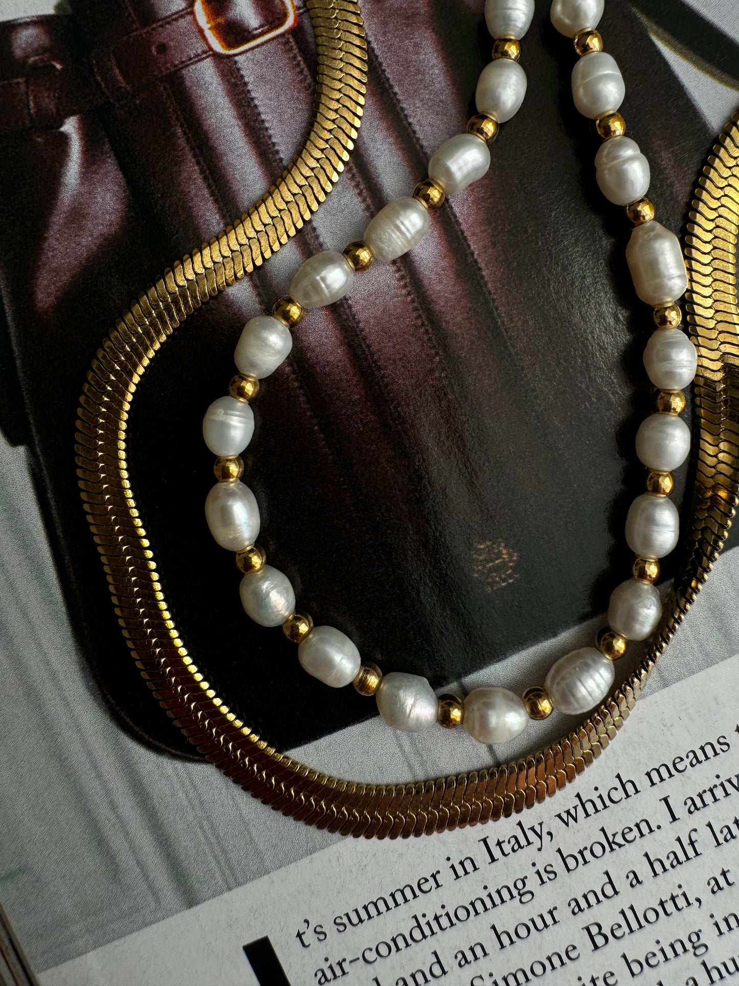 Sailor Pearls Necklace