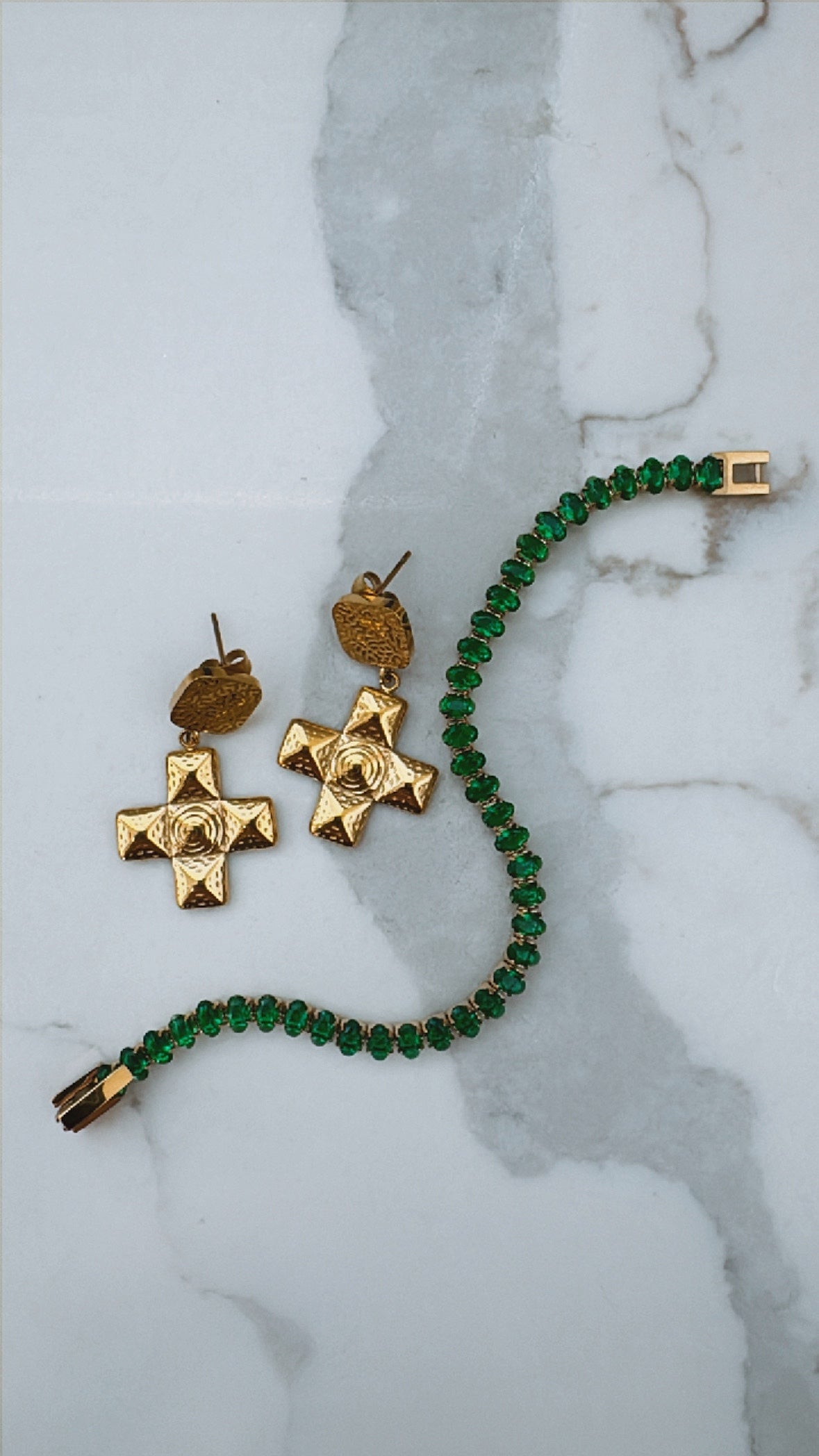 Emerald Tennis Bracelet