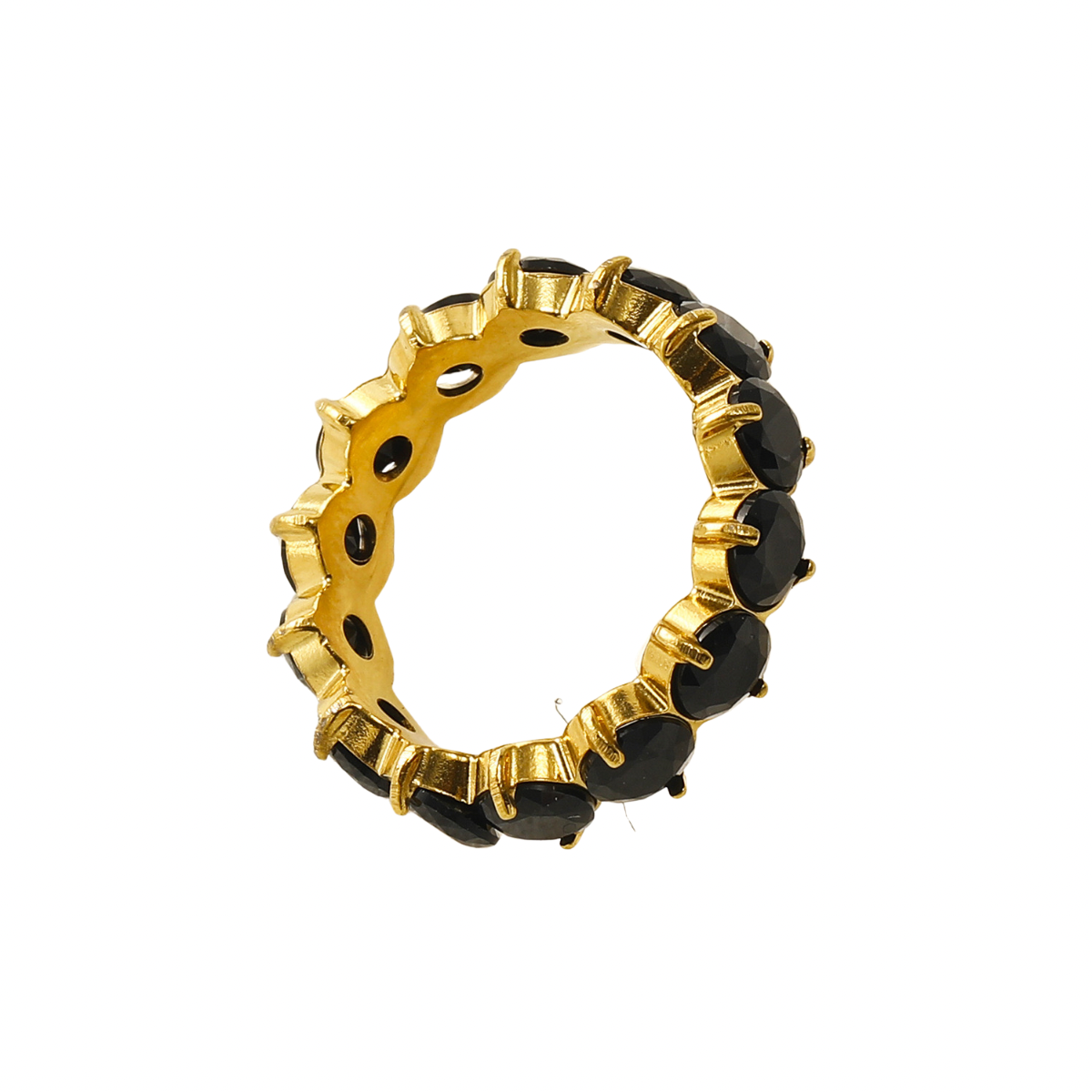 Black Stone Ring